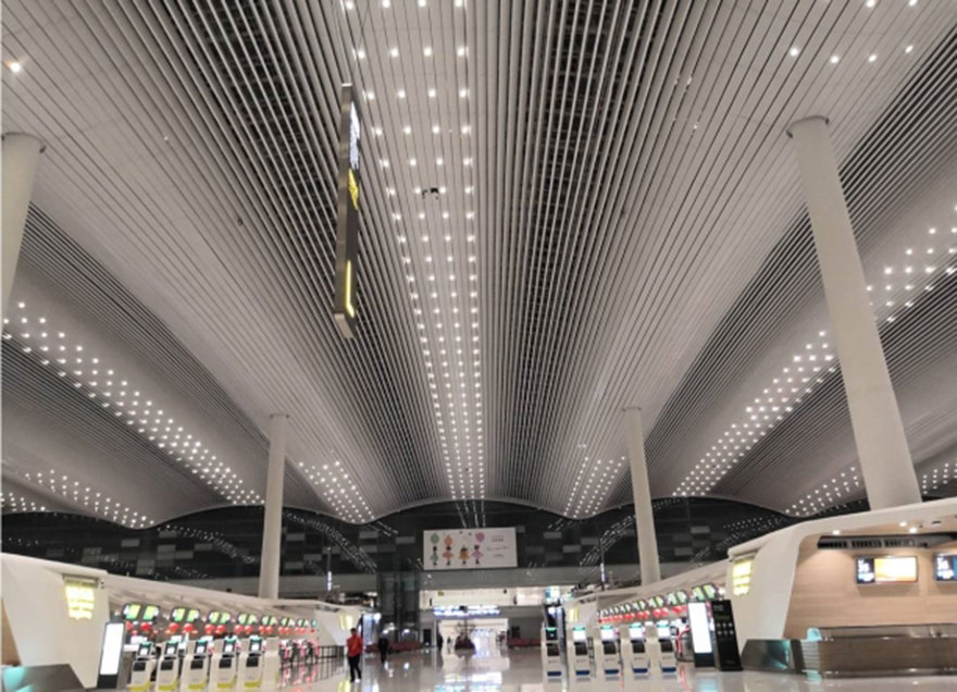 Terminal 2 du nouvel aéroport de Guangzhou Baiyun