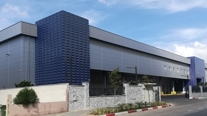 Projet Zach en Israël - l'art de la façade 3D caméléon WILLSTRONG®