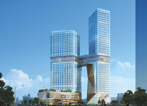 Centre commercial Xi'an Maco/Aluminium d'art architectural
