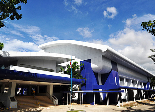 Gymnase de l'Université des sciences et technologies de Mindanao, Philippines